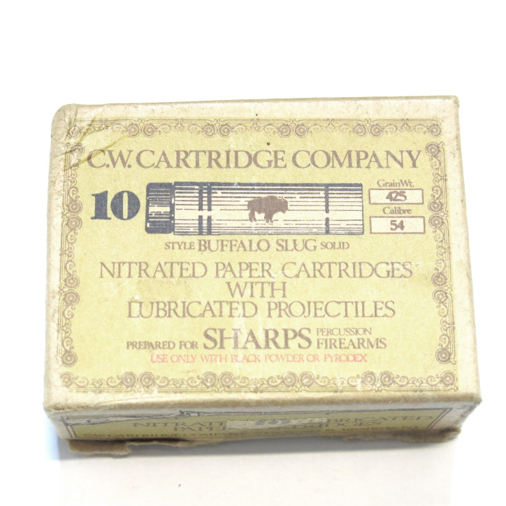 Boite de10 étuis calibre 54 SHARPS Réf un 1 