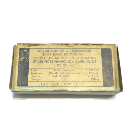 7.5 Mas lance grenade feuillette cannelé 