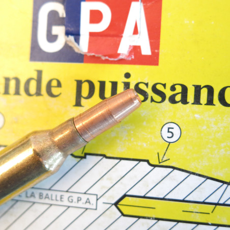 Cartouche 7 mm Rem mag GPA triple effet