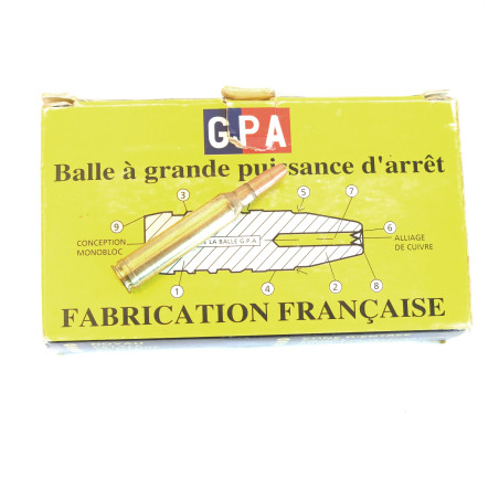 Cartouche 7 mm Rem mag GPA triple effet