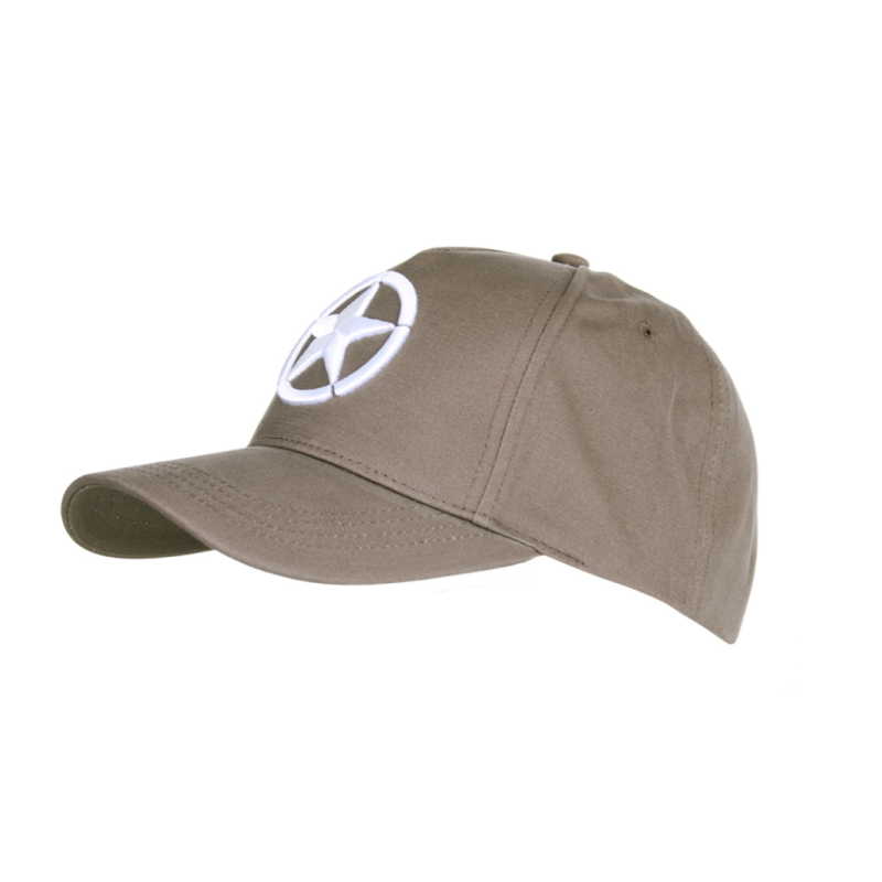 Casquette Baseball Allied Star Grise