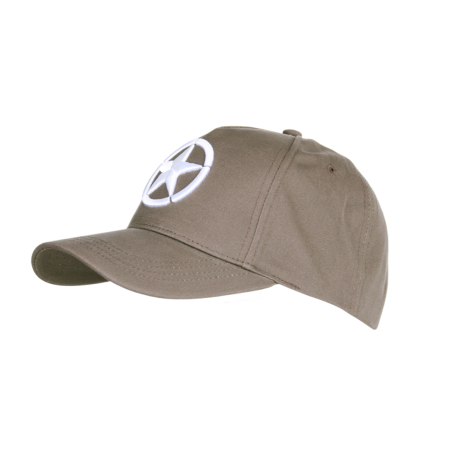 Casquette Baseball Allied Star Grise