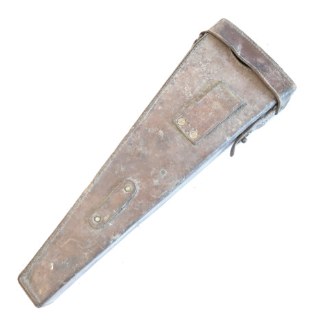 Etui cuir de periscope de tranchée Francais 1940 ref pe 66