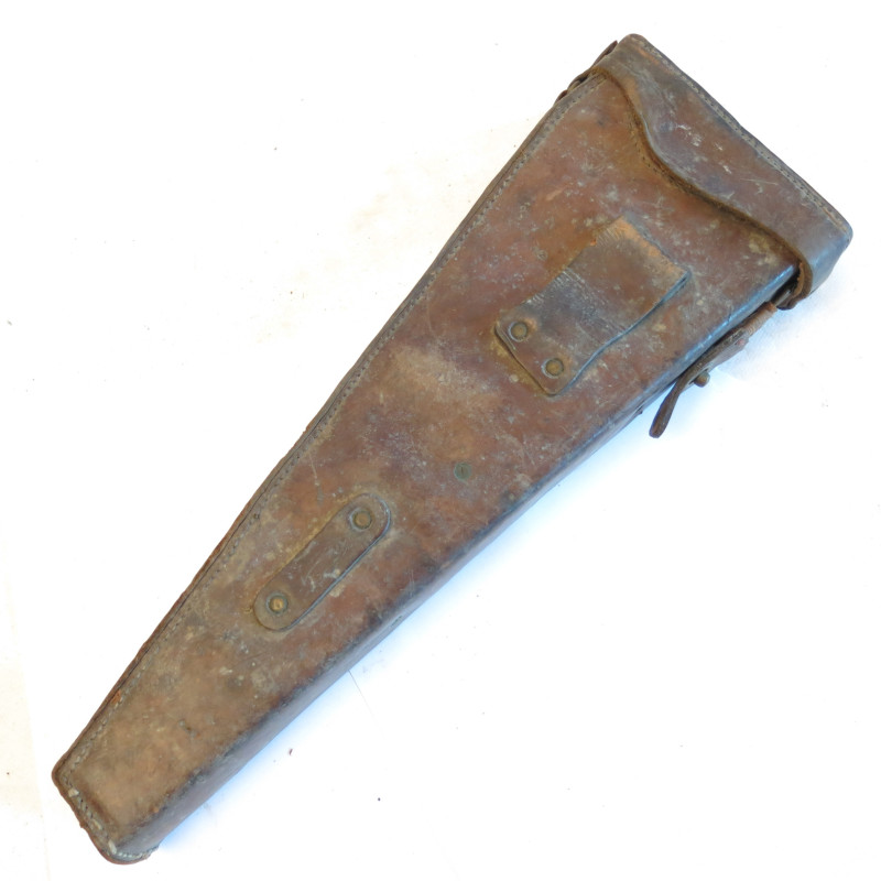 Etui cuir de periscope de tranchée Francais 1940 ref pe 99