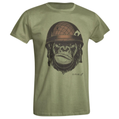 T-Shirt D.Five Monkey with Helmet