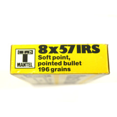 Boite de 20 cartouches 8 x 57 JRS RWS