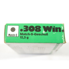 Cartouches 7.62 x 51- 308 RWS12.3 g