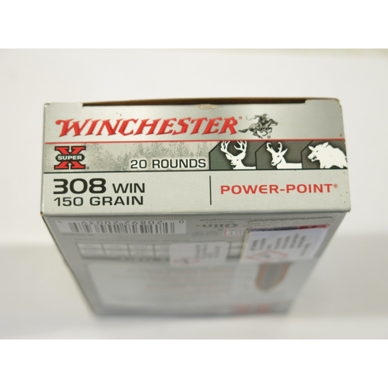 Cartouches 7.62 x 51- 308  Winchester 150 grs 