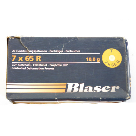 Boite de 20 cartouches 7 x 65 R Blaser 10g