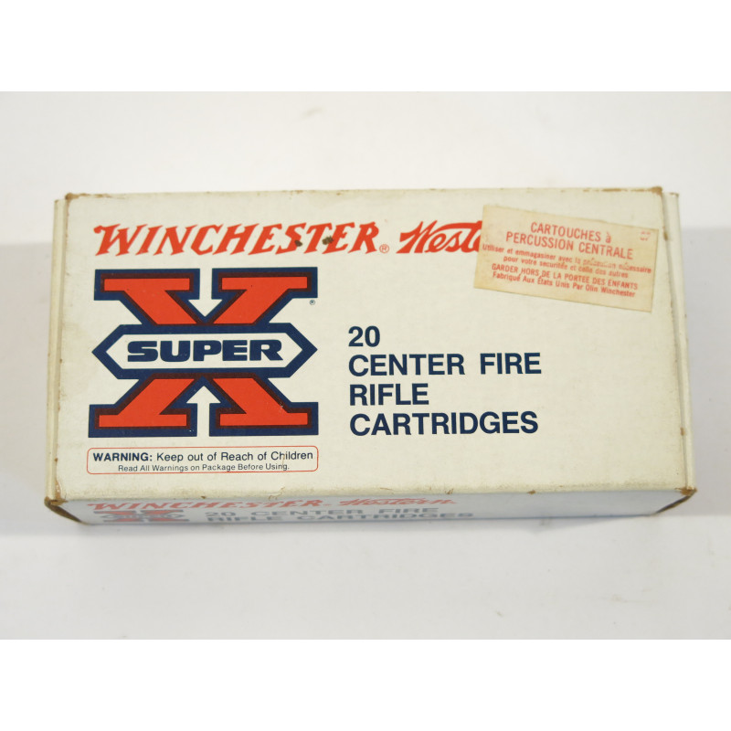 30-30 boite de 20 cartouches calibre 30-30 Winchester  150 gr