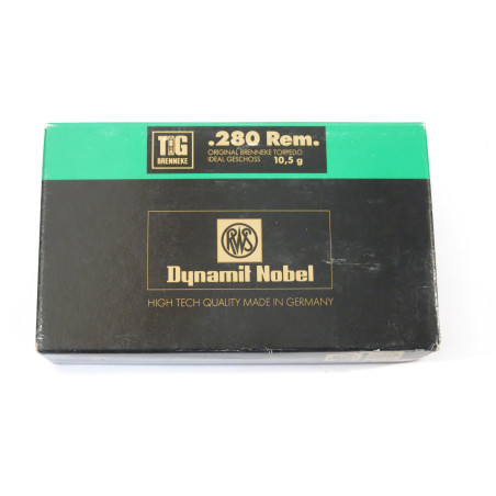 Boite de 20 cartouches 280 Remington fab RWS