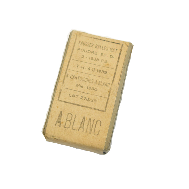 Boite pleine cartouches 7.5 mas balle bois 1939