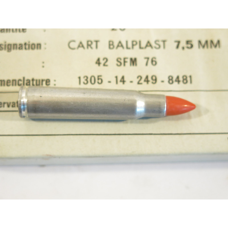 Boite pleine 7.5 Mas balle plast SFM