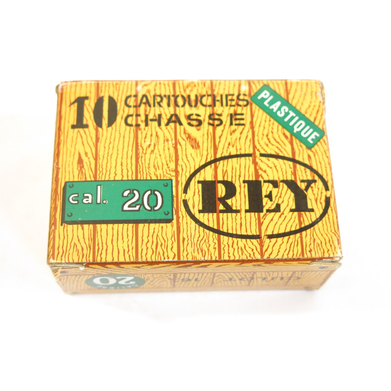 Boite de 10 cartouches calibre 20  REY super trident 
