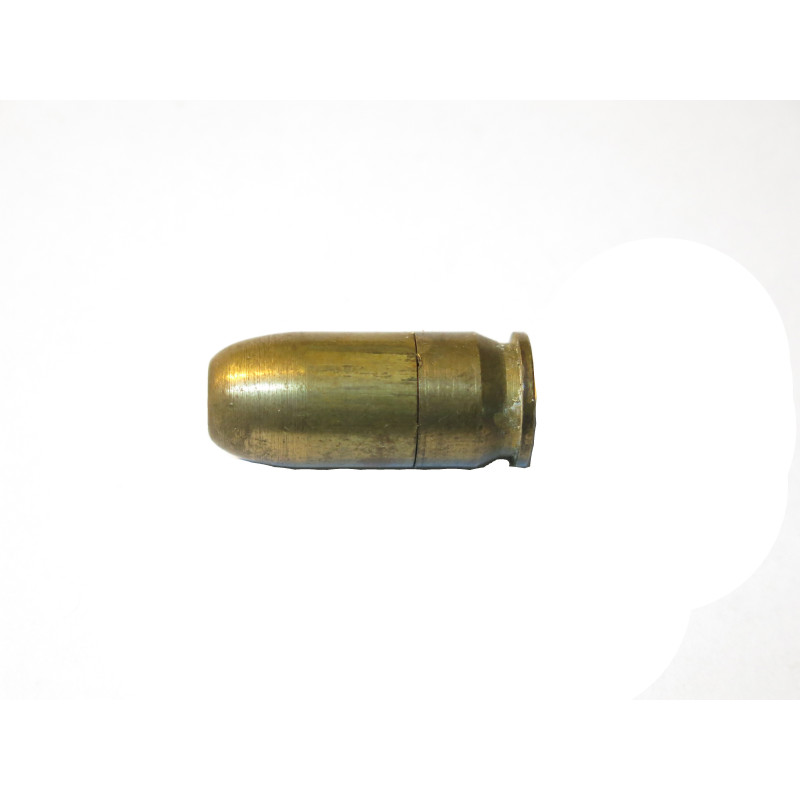 Cartouche calibre 45 pour tir avec amorce a blanc  ref un 