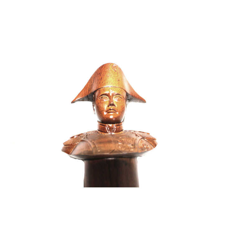 Canne de poilu Buste de Napoléon