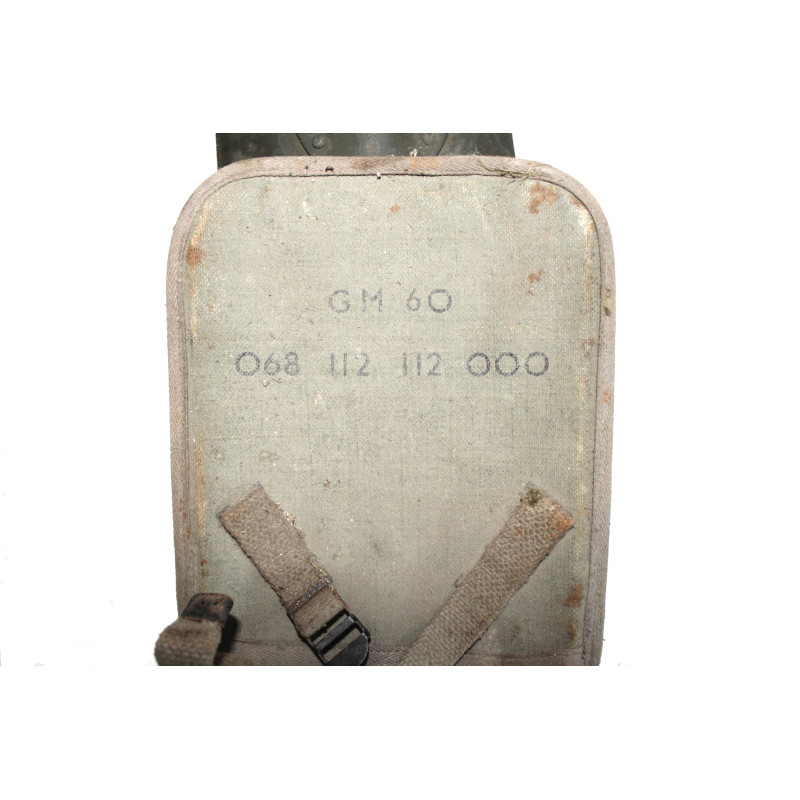 Pelle de l'armée française WWII avec sa housse d'origine