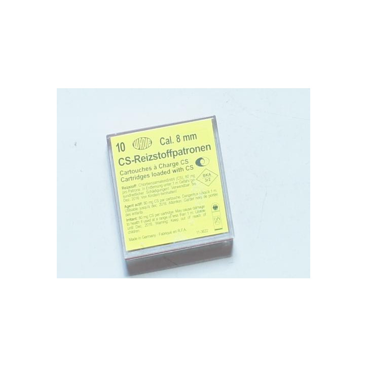 Boite de 10 cartouches 8 mm CS ref MD221