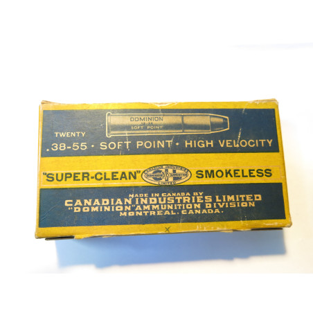 Boite vide ancienne 38-55 Dominion ref 24 49