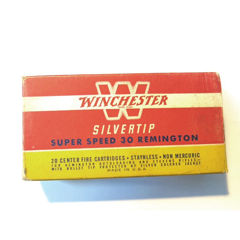 Boite vide ancienne 30 Remington    rem 30