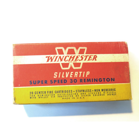 Boite vide ancienne 30 Remington rem 30 b49