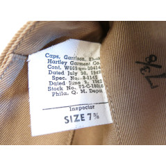Calot US original  Caps Garrison 1942 taille 7 3/8