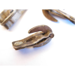 Lot de 3 crochets originaux de couvre casque camouflé  waffen  ref wa 02  box 209