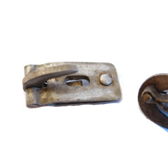 Lot de 3 crochets originaux de couvre casque camouflé  waffen  ref wa 02  box 209