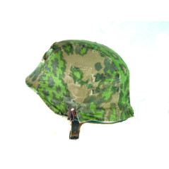 Super Cover helmet  old Waffen camo a crochets