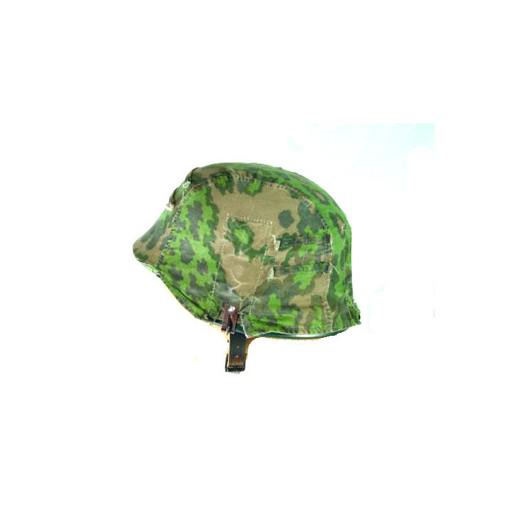 Super Cover helmet  old Waffen camo a crochets