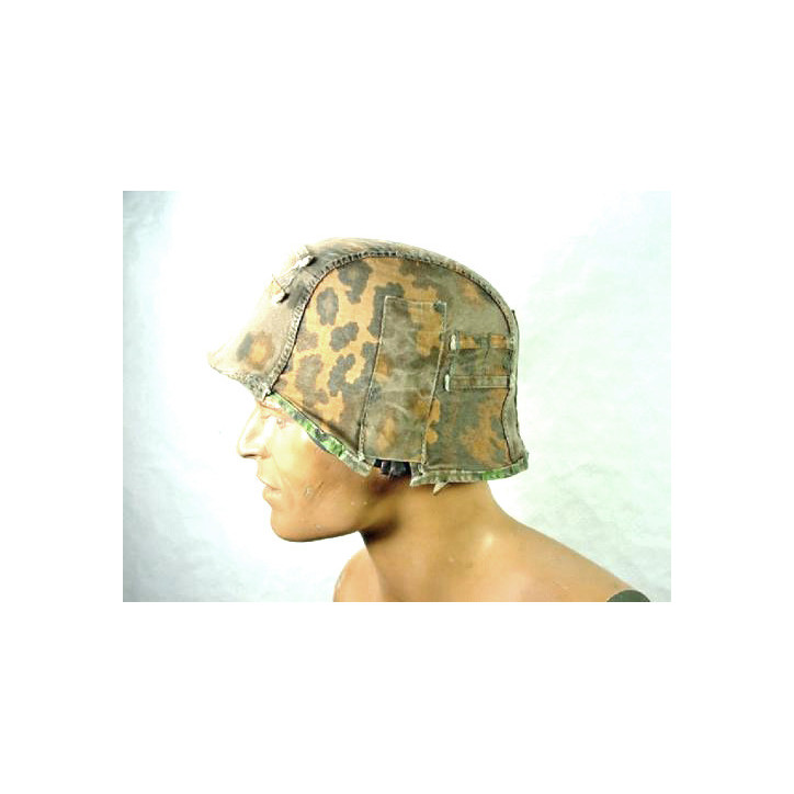 Super Cover helmet  old Waffen camo a crochets