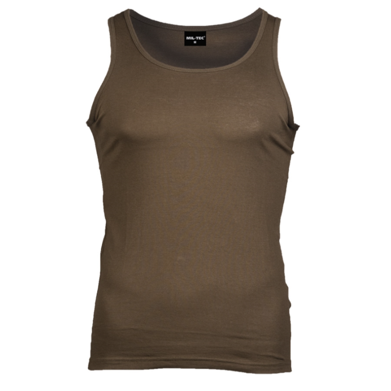 Débardeur style militaire coton