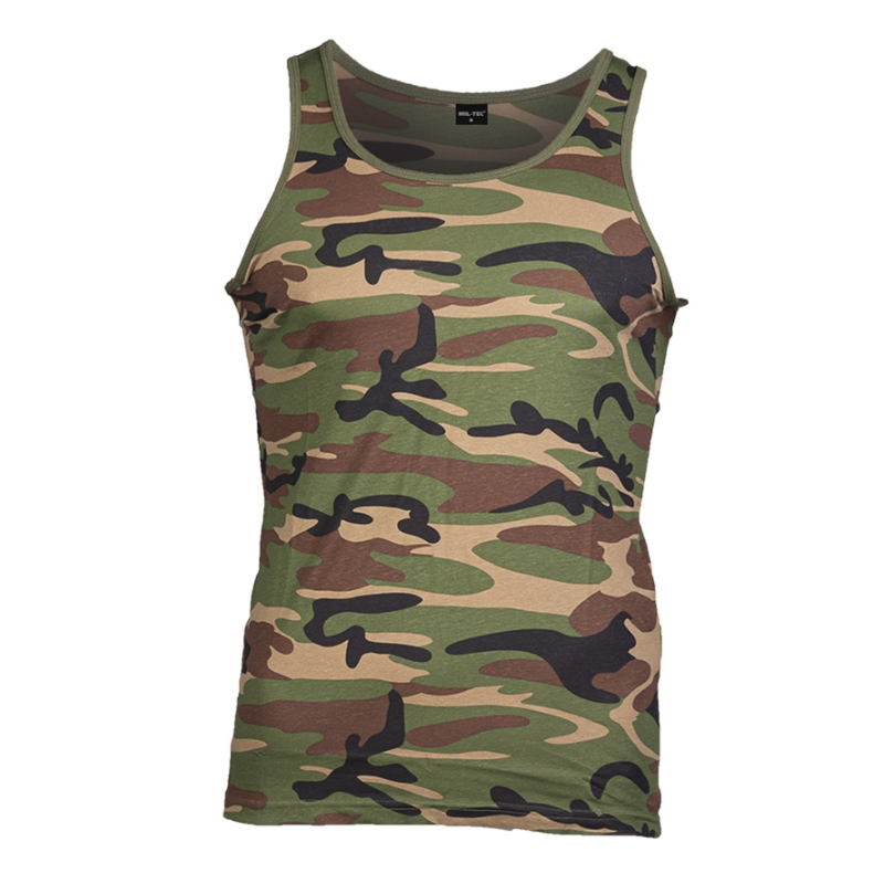 Débardeur Coton Camouflage