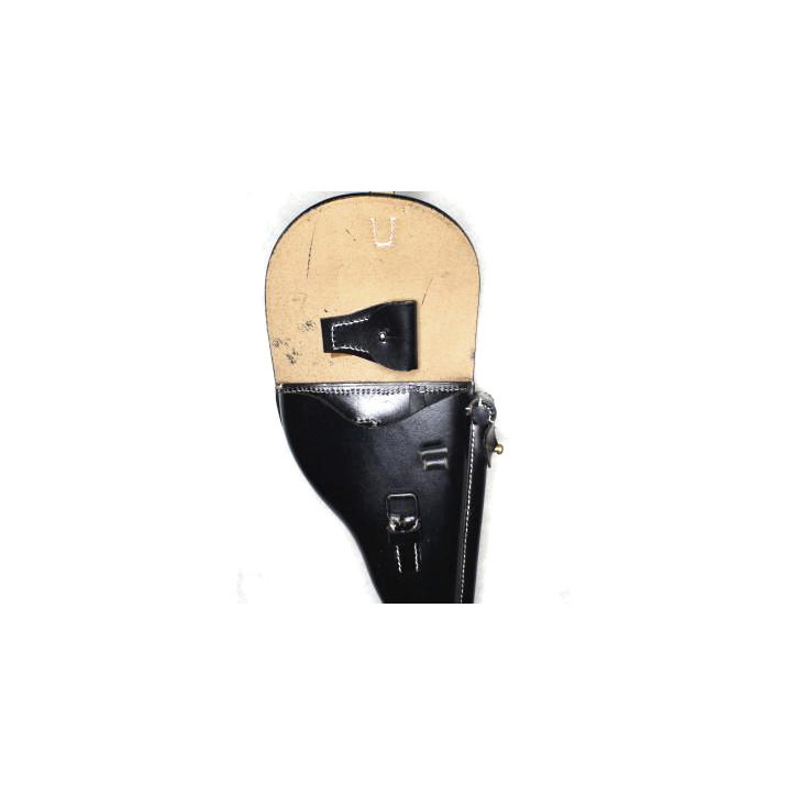 Etui cuir P08 Marine noir