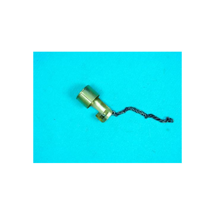 Bouchon de protection en tole d'acier de canon  pour fusil  Lebel