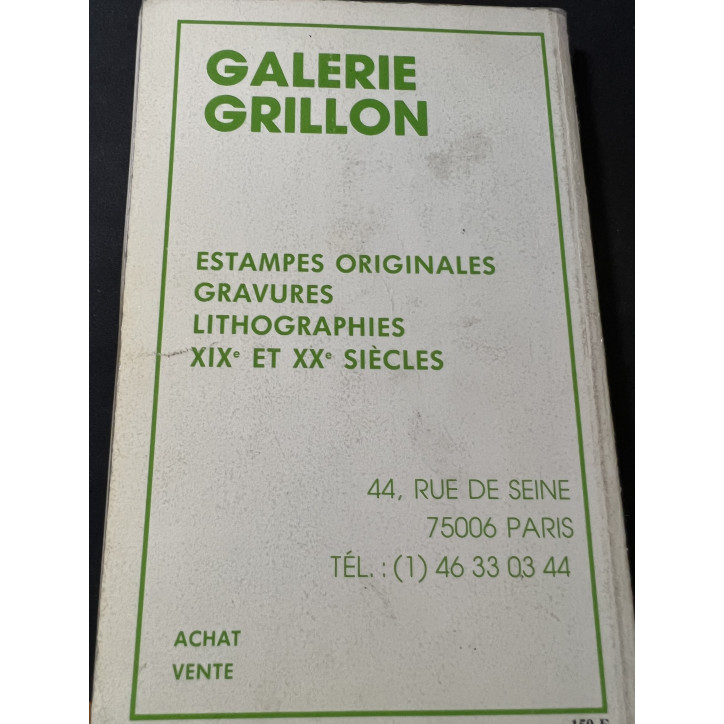 La Cote des lithographie, gravures, sculptures, bronzes de J.-A. Akoun (89/90)