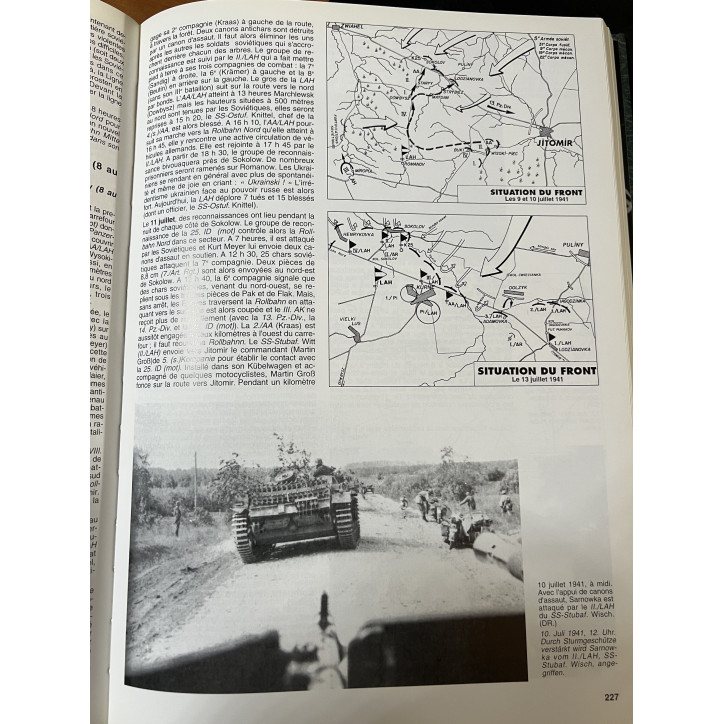 Livre : Leibstandarte SS - La garde personnelle d'Adolf Hitler au combat de Bernage