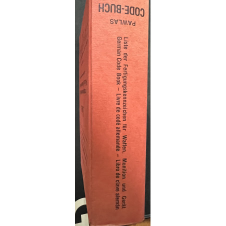 Rare Livre Liste der Fertigungskennzeichen für Waffen, Munition und Gerät