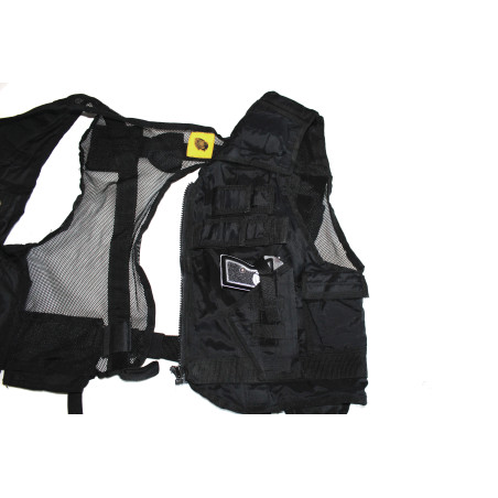 Gilet d'assaut noir léger