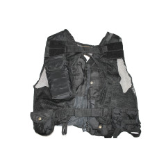 Gilet d'assaut noir léger