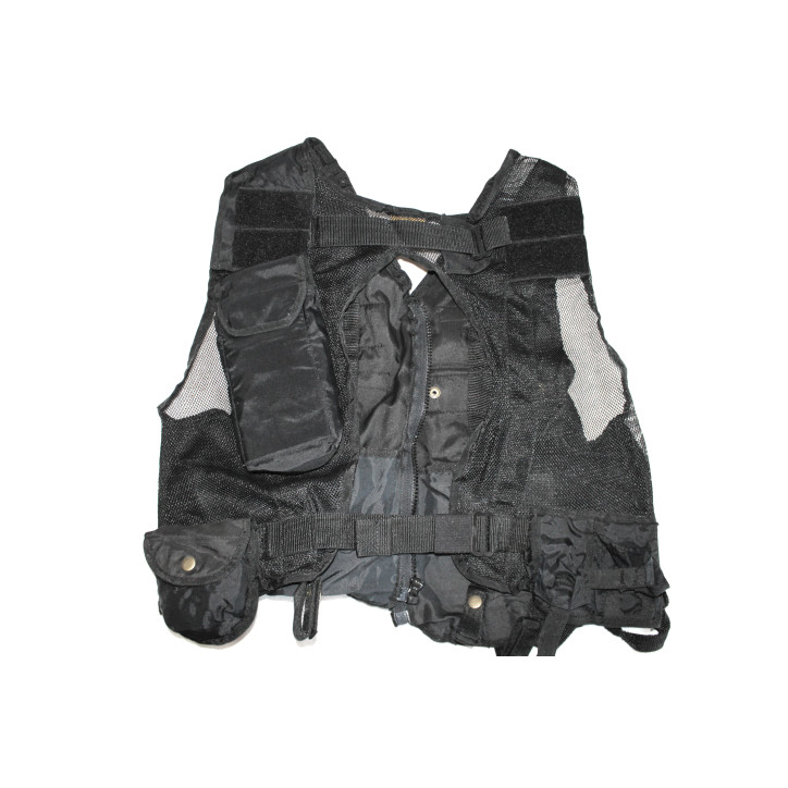 Gilet d'assaut noir léger