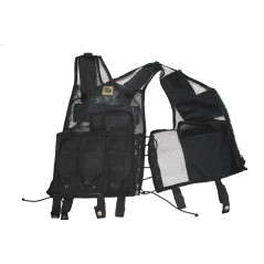 Gilet tactique maille légère multi-poches