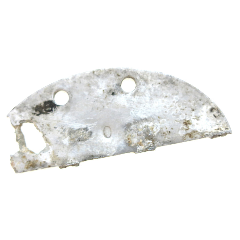 Demi plaque identification Allemand Kps Kdo    Ref  pl 166  bo 20