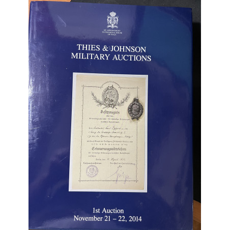 Bel Album Thies & Johnson - Military Auctions - 1st Auction