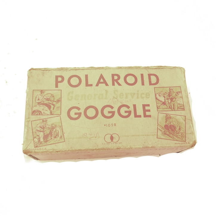 Boite avec lunette polaroid Goggle US ref lu 45
