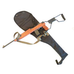 Housse cordura noire pour carabine  USM1 parachutiste  Ref J5 