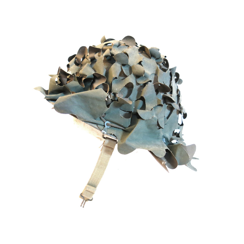 Casque Francais M51  avec camo complet ref ca 248 box 16