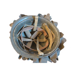 Casque Francais M51  avec camo complet ref ca 248 box 16