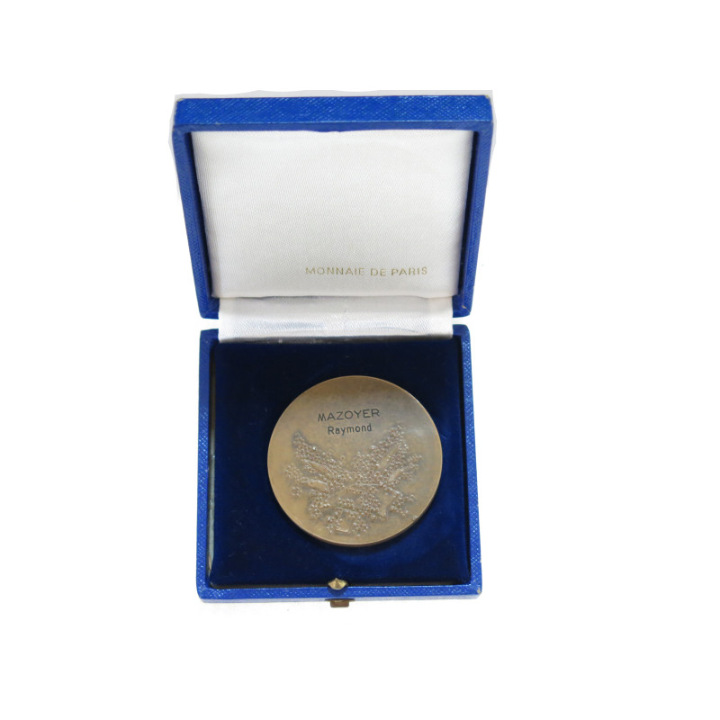 Médaille SNITCF avec sa boite Réf bo 9