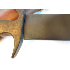 Poignard CASE 39/45 avec fourreau attache métal cuir